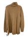 Tuckernuck Size XXL Beige Wool Long Sleeve Knit Half Zip Turtle Neck Sweater Beige / XXL