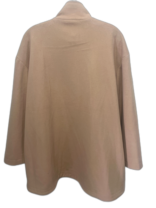 Tuckernuck Size XXL Beige Polyester Blend Collar Front Pocket Shacket Jacket Beige / XXL
