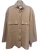 Tuckernuck Size XXL Beige Polyester Blend Collar Front Pocket Shacket Jacket Beige / XXL
