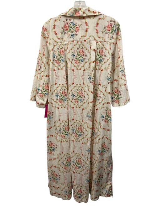 Quiet Culture Size xl/xxl Red, Blue, Green Cotton Blend Short Sleeve Midi Dress Red, Blue, Green / xl/xxl