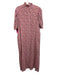 Hyacinth House Size XXL Pink, Blue, Green Cotton Seersucker Floral Print Dress Pink, Blue, Green / XXL
