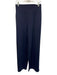 Athleta Size 1X Navy Blue Nylon & Spandex Elastic Waist Pockets Wide Leg Pants Navy Blue / 1X