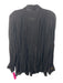 Tuckernuck Size XXL Black Viscose Semi Sheer Long Sleeve Button Down Top Black / XXL