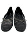 Birdies Shoe Size 9.5 Black Mesh Glitter Bow Ballet Flats Black / 9.5