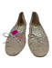 Birdies Shoe Size 9.5 Beige Mesh Glitter Bow Ballet Flats Beige / 9.5
