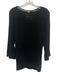 Burberry Size XL Black Cotton 3/4 Sleeve U Neck T Shirt Top Black / XL