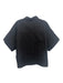 Tuckernuck Size XXL Black Cotton 1/2 Sleeve Button Up Standing Collar Shirt Top Black / XXL