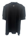 Tuckernuck Sport Size XXL Black Polyester Blend Short Puff Sleeve V Neck Top Black / XXL