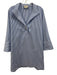 Tuckernuck Size XXL White & Light Blue Polyester Striped 3/4 Sleeve Top White & Light Blue / XXL