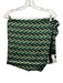 Tuckernuck Green, Black, White Square Abstract Geometric Herringbone scarf Green, Black, White / One Size