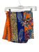 Tuckernuck Orange, Blue, Multi Polyester Square Abstract Print scarf Orange, Blue, Multi / One Size