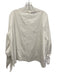 Lafayette 148 Size XL White Cotton & Polyamide 3/4 Sleeve Wide Neck Top White / XL