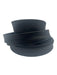 ADA Black Leather Wrap Tie Front Belts Black / M/L