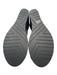Charleston Shoe Co. Shoe Size 9 Black Canvas Elastic Ankle Strap Wedge Sandals Black / 9