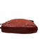 Jack Georges Brick Red Leather Zip Close Multiple Pockets Adjustable Strap Bag Brick Red