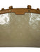 Louis Vuitton Beige & Tan Leather Patent Monogram Zip Top Multiple Straps Bag Beige & Tan / MM