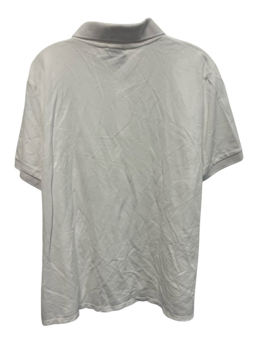 Tuckernuck Size XXL White Cotton Pique Short Sleeve Polo Top White / XXL