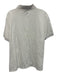 Tuckernuck Size XXL White Cotton Pique Short Sleeve Polo Top White / XXL