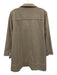 Tuckernuck Size XXL Beige Polyester Blend Long Sleeve Split Neck Collar Top Beige / XXL