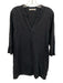 Peruvian Connection Size XL Black Cotton Long Sleeve Heathered Top Black / XL