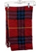 Red, Blue, Yellow Fringe Plaid Pockets Rectangle scarf Red, Blue, Yellow