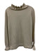 Tuckernuck Size XXL Cream & Silver Wool Blend Metallic Thread Sweater Cream & Silver / XXL
