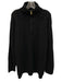 Tuckernuck Size XXL Black Wool Cable Knit Mock Neck Quarter Zip Sweater Black / XXL