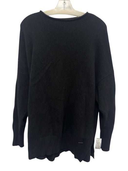 Polo Ralph Lauren Size XL Black Wool & Cashmere roll neck Ribbed Trim Sweater Black / XL