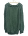 Tuckernuck Size XXL Green Wool Cable Knit Ribbed Trim Sweater Green / XXL