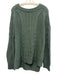 Tuckernuck Size XXL Green Wool Cable Knit Ribbed Trim Sweater Green / XXL