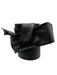 Black Leather Wrap Obi Belts Black / One Size
