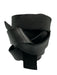 Black Leather Wrap Obi Belts Black / One Size