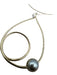 Alexis Bittar Gold & Gray 10k Gold Plated Faux Pearl Abstract Pendant Necklace Gold & Gray