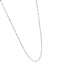 Gold 14k Gold Thin Beaded Chain Lobster Clasp Necklace Gold