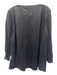Tuckernuck Size XXXL Midnight blue Polyester Long Sleeve V Neck Coated Top Midnight blue / XXXL
