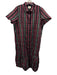 Tuckernuck Size XXL Pink, Green, Black Cotton Button Down Plaid Collared Dress Pink, Green, Black / XXL