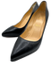 Christian Louboutin Shoe Size 40 Black & Red Patent Leather Stiletto Pumps Black & Red / 40