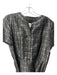Burberry London Size 10 Gray, Black & Gold Cotton Blend Acetate Blend Dress Gray, Black & Gold / 10