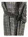 Burberry London Size 10 Gray, Black & Gold Cotton Blend Acetate Blend Dress Gray, Black & Gold / 10