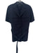 Theory Size Medium Navy Cotton Blend 4 Pocket Safari Belt Half Sleeve Jacket Navy / Medium