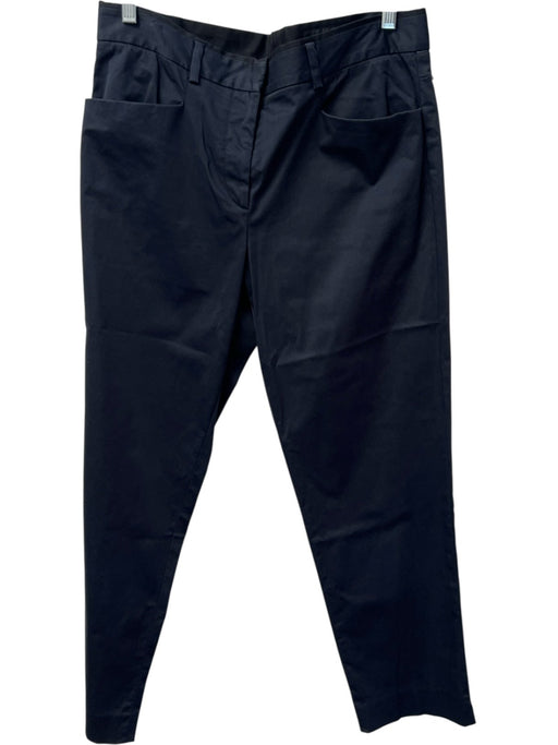 Rag & Bone Size 8 Navy No Fabric Tag Pockets zip fly Straight Cut Trouser Pants Navy / 8