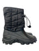 Stuart Weitzman Shoe Size Est 7 Black Nylon Almond Toe Drawstring Quilted Boots Black / Est 7