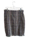 Chelsea & Theodore Size 8 Multi Polyester Blend Tweed Back Zip Knee Length Skirt Multi / 8