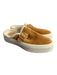 J/Slides Shoe Size 7.5 Camel & White Suede Faux Fur Lining Round Toe Shoes Camel & White / 7.5