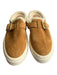 J/Slides Shoe Size 7.5 Camel & White Suede Faux Fur Lining Round Toe Shoes Camel & White / 7.5