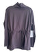 Athleta Size S Gray Tencel Blend Cinched Waist Long Sleeve Turtleneck Top Gray / S