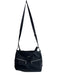 Eagle Creek Black Silver Hardware Front Pockets Zipper Closure Bag Black