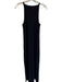 Vince Size S/P Black Cotton Blend High Neck Tank Elastic Maxi Dress Black / S/P