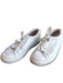 J/Slides Shoe Size 7.5 White Leather Upper Round Toe Platform Lace Up Shoes White / 7.5