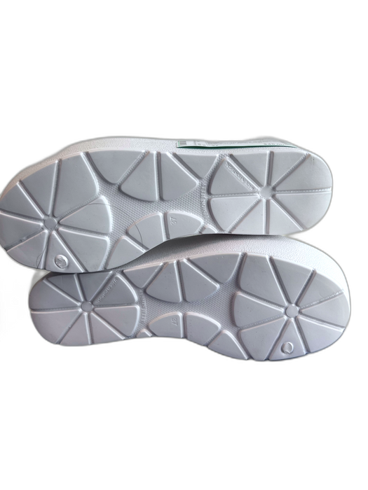 Lemon Jelly Shoe Size 37 White Manmade Material open toe Platform Slides Shoes White / 37